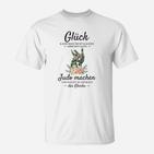 Judo Spruch T-Shirt für Herren, Sportmotiv Glück & Judo Vergleich