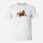 Lustiges Mops-Welpen T-Shirt für Tierfreunde