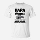 Papa & Tochter Herz und Seele T-Shirt, Partnerschafts Design