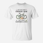 Radfahren Einfache Frau -20 T-Shirt