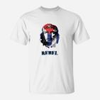 Rebellisches Ikonen-Design Herren T-Shirt, Kultige Grafik-Tees
