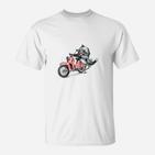 Simson Schwalbe Kr 51 Bleistiftzeichnung Moped T-Shirt