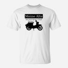 Simson Schwalbe Meine Alte Lässt  T-Shirt