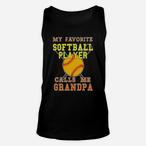 Softball Grandpa Tank Tops