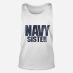 Navy Sister Tank Tops