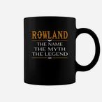 Rowland Name Mugs