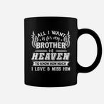 Brother In Heaven Mugs