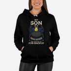 My Dad Is A Police Officer Hoodies