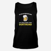 Ich Mag Bier und Dortmund Fan-Unisex TankTop, Lustiges Fußballmotiv