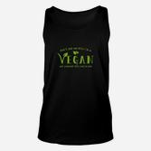 Veganes Botschaft Unisex TankTop - Warum ich Veganer bin