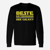 Beste Katzenmama Der Galaxy Langarmshirts