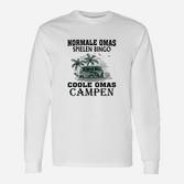 Lustiges Camping-Oma Langarmshirts – Normale Omas spielen Bingo, coole Omas campen