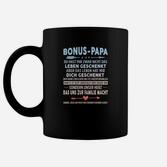 Personalisiertes Bonus-Papa Tassen mit Botschaft, Herzdesign