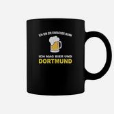 Ich Mag Bier und Dortmund Fan-Tassen, Lustiges Fußballmotiv