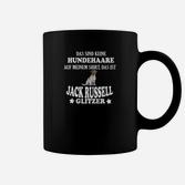 Jack Russell Glitzer Tassen mit Lustigem Spruch für Hundefans