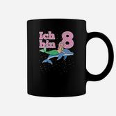 Kinder Achter 8 Geburtstag Meerjungfrau Delfin Ich Bin Acht 8 Tassen