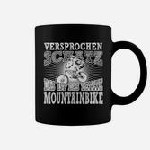 Mountainbike Herren-Tassen Schwarz, Letztes Bike Versprechen