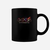 Schwarzes DNA & Fahrrad Motiv Tassen: Es ist in meiner DNA