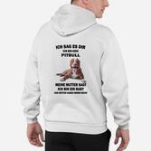 Lustiges Pitbull Baby Hoodie – Spaßiges Outfit für Hundefreunde