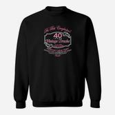 1975 40 Jahre Vintage Drache Sweatshirt