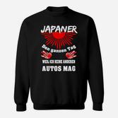 Auto Japaner Ganzen Tag Sweatshirt