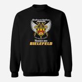 Bielefeld Stolz Sweatshirt für Herren, Adler Wappen Design, Schwarz