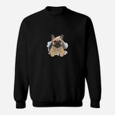 Französische Bulldogge Sweatshirt, Ich Bin Kein Hund Witziges Design