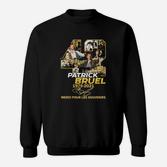 Gedenk-Sweatshirt Patrick Bruel 1979-2021, Danke für die Erinnerungen