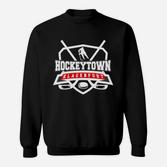 Hockeytown Klagenfurt Fan-Sweatshirt Schwarz, Eishockey Begeisterte Mode