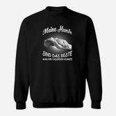 Hunde-Liebhaber Sweatshirt mit Pfotenabdruck - Meine Hunde Beste