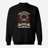 Jubiläums-Geburtstagsshirt 1990: Fabelhafte 32 Jahre, Vintage Design Sweatshirt