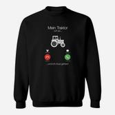 Lustiges Traktor Sweatshirt für Landwirte, Bauernhof Begeisterte