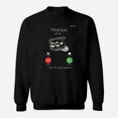 Pétanque Themen Sweatshirt mit Lustigem Telefon-Witz