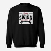 Retro Swing-Tanzteam Sweatshirt 2017, Schwarz, Vintage-Design
