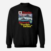Schlachtschiff Tirpitz & Bismarck Sweatshirt - Terrible Twins Motiv