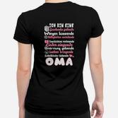 Ich Bin Eine Oma Frauen Tshirt: Wangenküssende, Geschichtenlesende Liebe