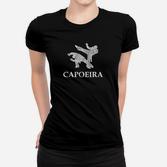 Capoeira Kampfkunst Schwarz Frauen Tshirt, Design für Fans