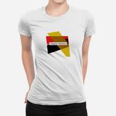Personalisiertes Frauen Tshirt mit abstraktem Design & Namen
