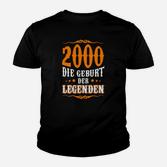 2000 Geburtsjahr Legenden Deutsche Deutschland Kinder T-Shirt