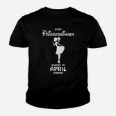 Echte Prinzessinnen April-Geburtstag Damen Kinder Tshirt, Geschenkidee