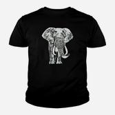 Elefanten Wildtier Tier Afrika Rüssel Elfenbein Kinder T-Shirt