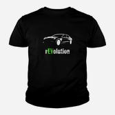 Elektrische Auto-Revolution Batterie Ev Kinder T-Shirt