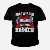 Kroat Kroatien Kroatin Kroatisch Gesschenk 1 Kinder T-Shirt