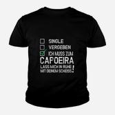 Lustiges Capoeira Kinder Tshirt mit Spruch für Kampfsport Fans