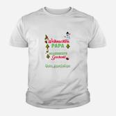 Frohe Erste Weihnachten Papa Kinder T-Shirt