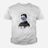 Tesla Für Elektriker Physiker E Nerds Kinder T-Shirt