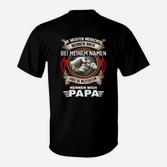 Personalisiertes Vatertag T-Shirt, Wichtige nennen mich Papa