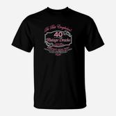 1975 40 Jahre Vintage Drache T-Shirt