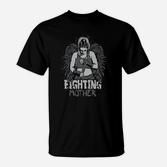 Engel-Kriegerin T-Shirt Fighting Mother – Symbol für Stärke