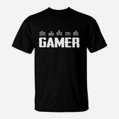 Gamer Meeine Hobbyssind Gamen T-Shirt